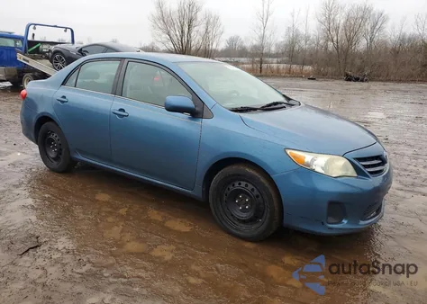 2013 Toyota Corolla Base from USA, damaged, VIN 5YFBU4EE8DP152211